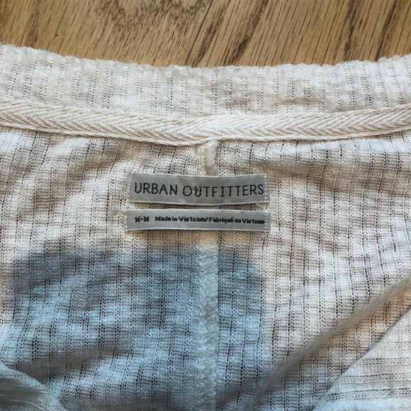 Urban Outfitters Holland Thermal Henley Top - Picture 2 of 4